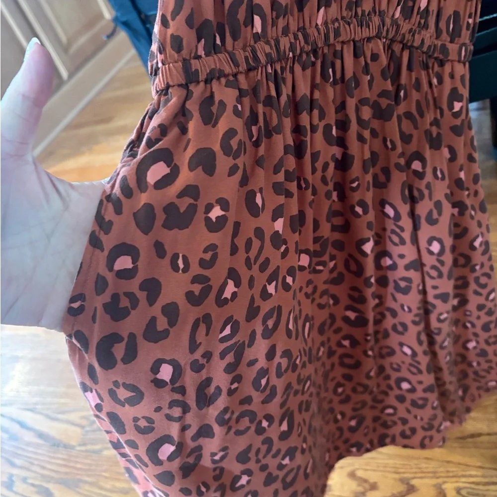 Cat & Jack Orange Leopard Print Skirt - Picture 4 of 4